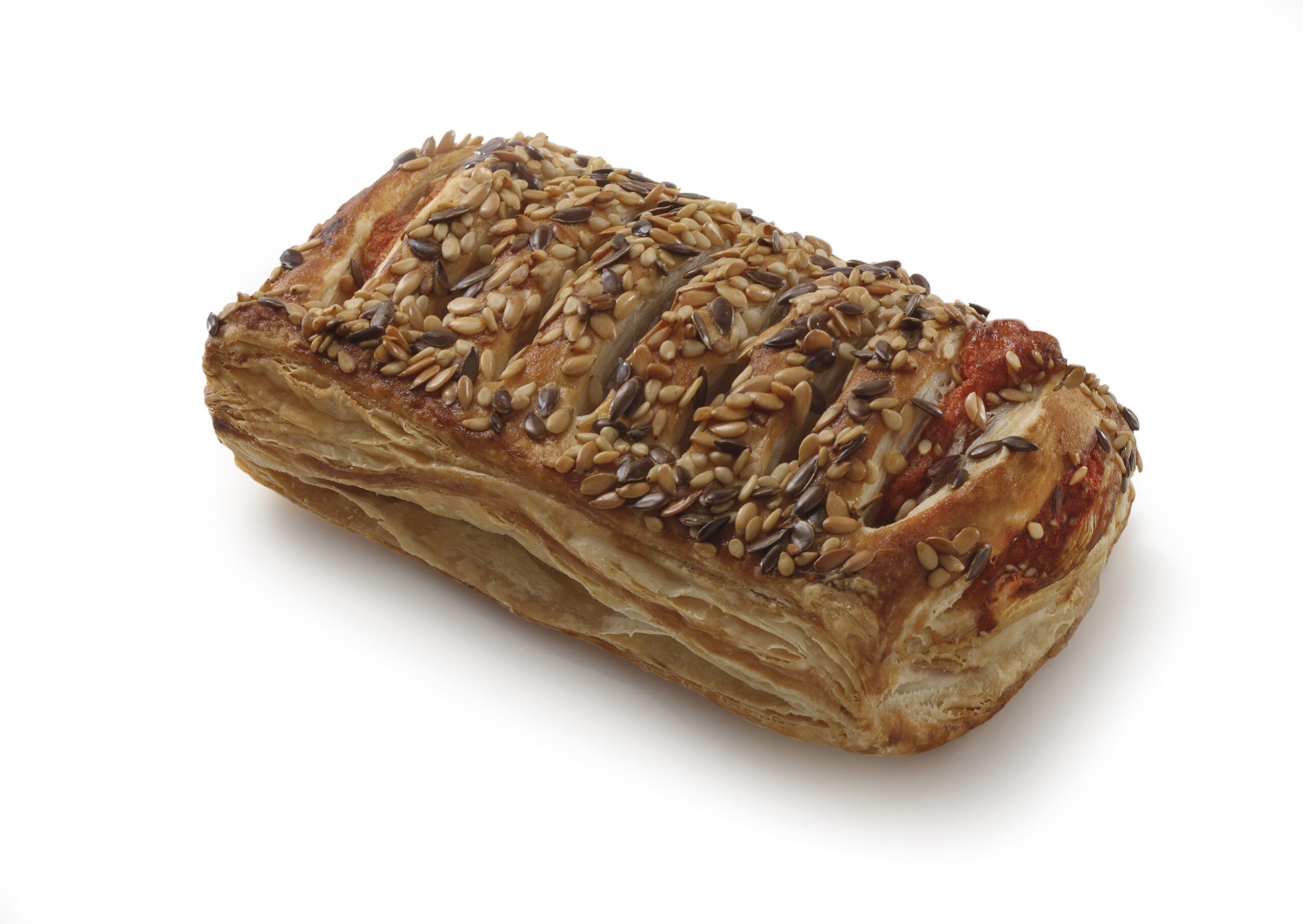 delizia sfoglia al pomodoro con semi