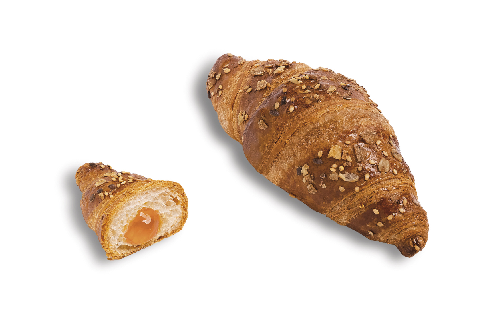 mini croissant vegano arancia