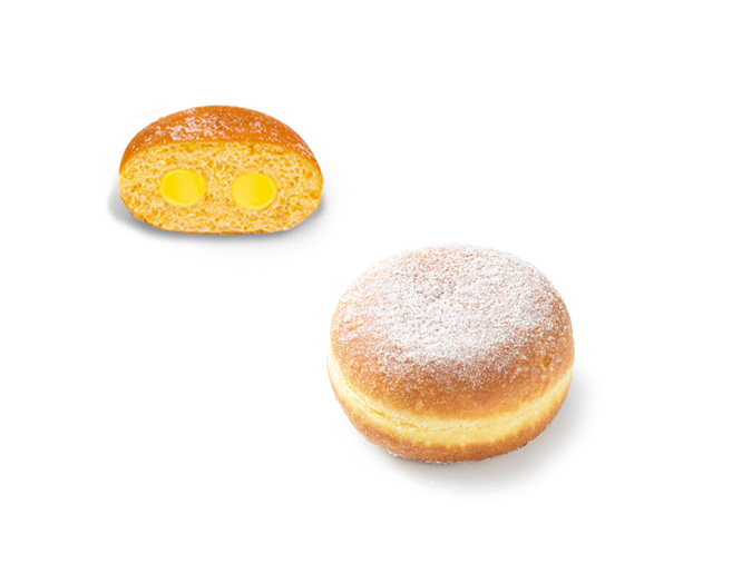 krapfen ripieno di crema