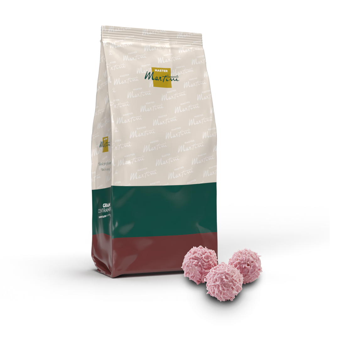 Sacchetto surrogato in dischi Gran centramerica Fragola per cioccolatieri professionisti