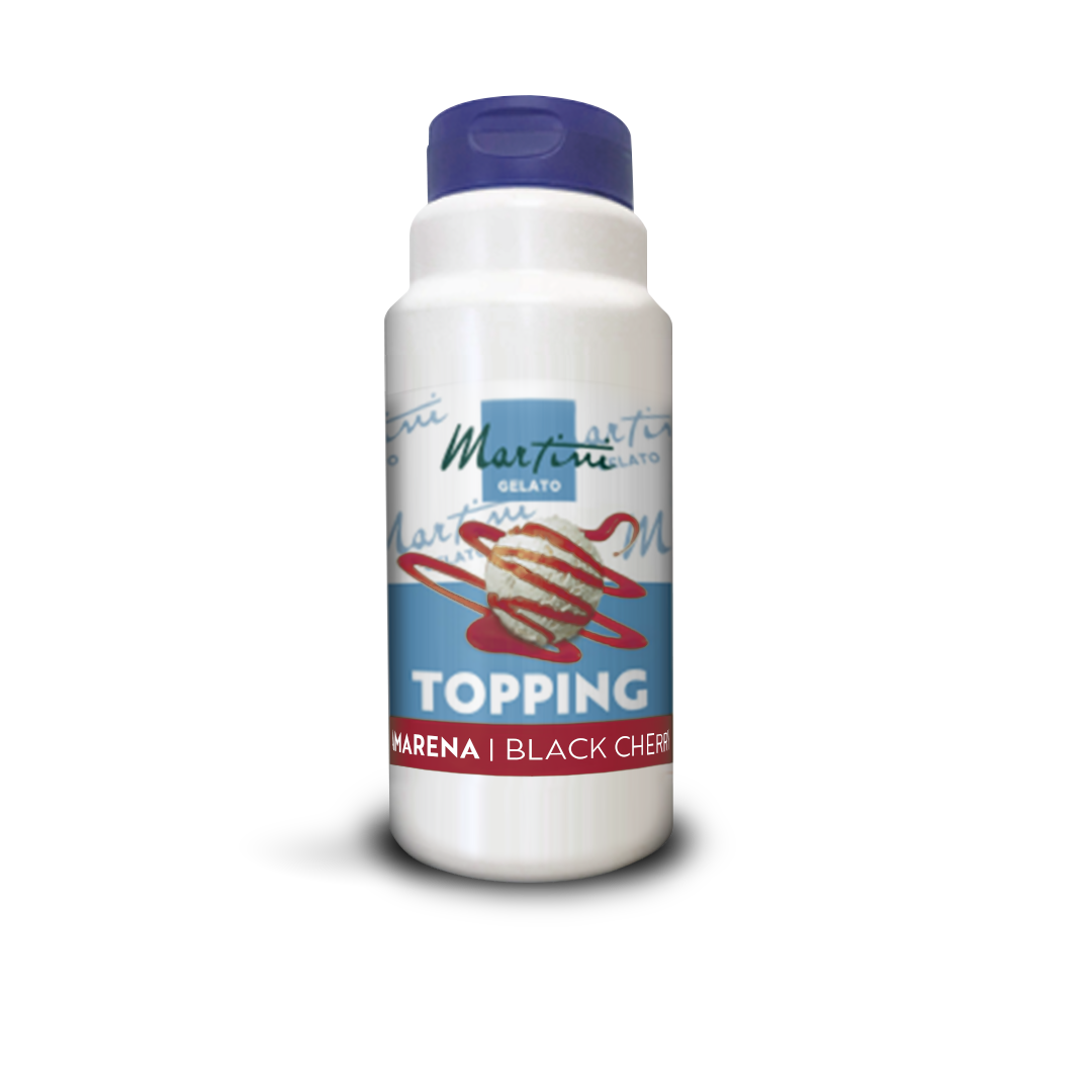 barattolo di topping all'amarena per gelatieri profesionisti